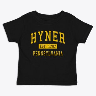 Hyner Pennsylvania Classic Established Toddler T-Shirt