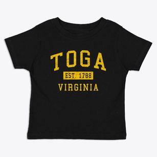 Toga Virginia Classic Established Toddler T-Shirt