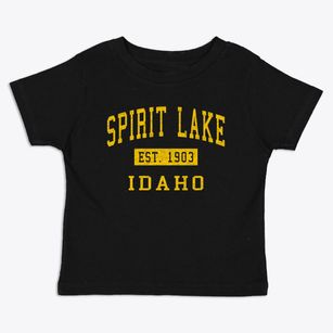 Spirit Lake Idaho Classic Established Toddler T-Shirt