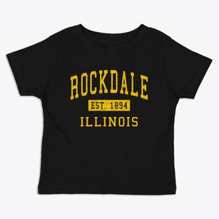 Rockdale Illinois Classic Established Toddler T-Shirt