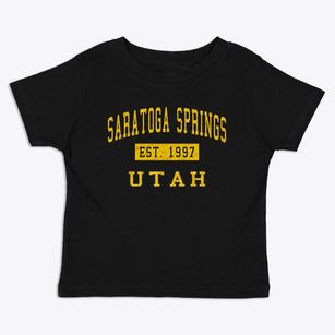 Saratoga Springs Utah Classic Established Toddler T-Shirt