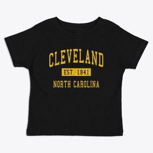 Cleveland North Carolina Classic Established Toddler T-Shirt