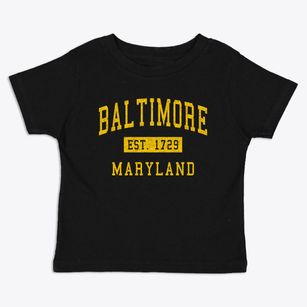 Baltimore Maryland Classic Established Toddler T-Shirt