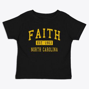 Faith North Carolina Classic Established Toddler T-Shirt