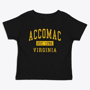 Accomac Virginia Classic Established Toddler T-Shirt