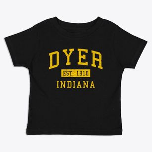 Dyer Indiana Classic Established Toddler T-Shirt