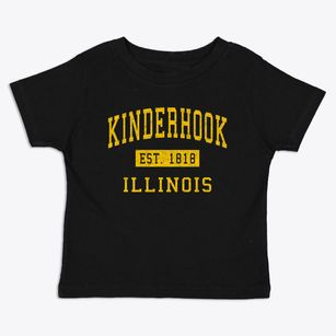 Kinderhook Illinois Classic Established Toddler T-Shirt