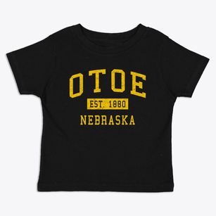 Otoe Nebraska Classic Established Toddler T-Shirt