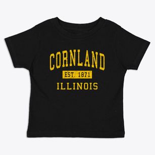 Cornland Illinois Classic Established Toddler T-Shirt