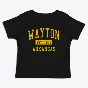 Wayton Arkansas Classic Established Toddler T-Shirt