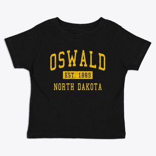 Oswald North Dakota Classic Established Toddler T-Shirt
