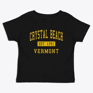 Crystal Beach Vermont Classic Established Toddler T-Shirt