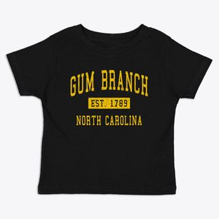Gum Branch North Carolina Classic Established Toddler T-Shirt