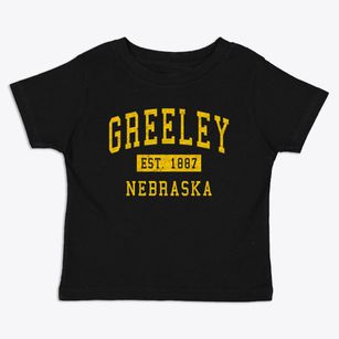 Greeley Nebraska Classic Established Toddler T-Shirt