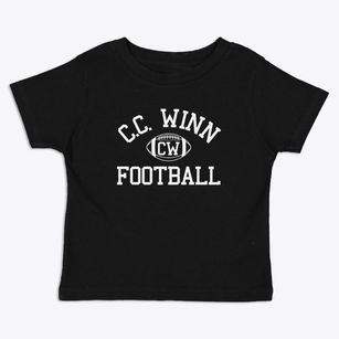 C.c. Winn High School Classic Football Toddler T-Shirt