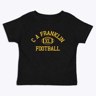 C A Franklin Applied Learning Magnet Classic Football Toddler T-Shirt