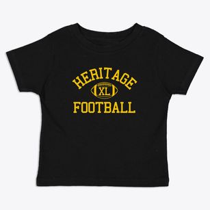 Heritage Christian School Classic Football Toddler T-Shirt
