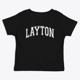 Layton Elementary School Varsity Arch Toddler T-Shirt