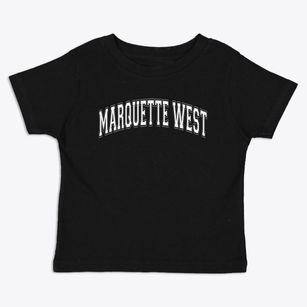 Marquette West Elementary School Varsity Arch Toddler T-Shirt