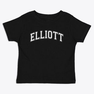 Elliott Elementary School Varsity Arch Toddler T-Shirt