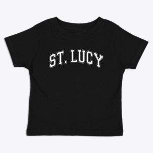 Saint Lucy Elementary School Varsity Arch Toddler T-Shirt