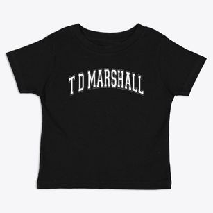 T D Marshall Primary School Varsity Arch Toddler T-Shirt