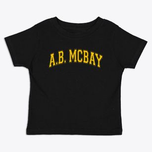 A.b. Mcbay Elementary School Varsity Arch Toddler T-Shirt