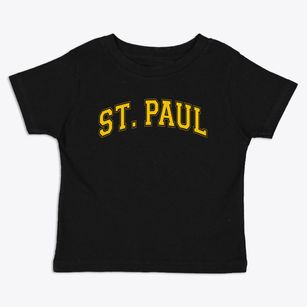 Saint Paul Lutheran School Varsity Arch Toddler T-Shirt
