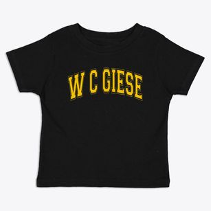 W C Giese Elementary School Varsity Arch Toddler T-Shirt