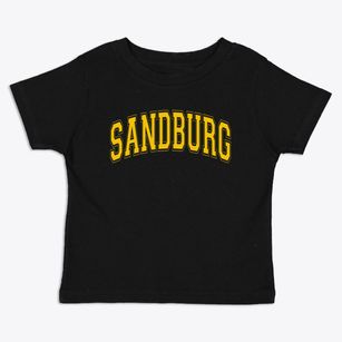 Sandburg Elementary School Varsity Arch Toddler T-Shirt