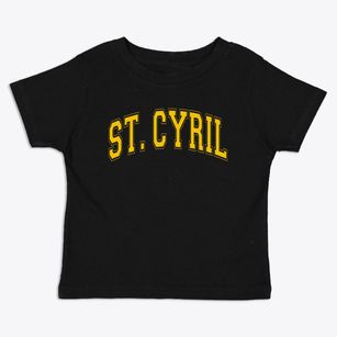 Saint Cyril School Varsity Arch Toddler T-Shirt