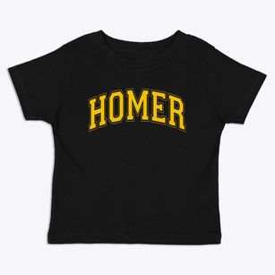 Homer Elementary School Varsity Arch Toddler T-Shirt