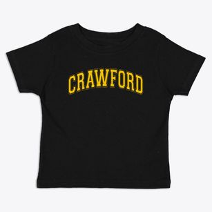 Crawford Elementary School Varsity Arch Toddler T-Shirt