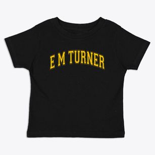 E M Turner Primary School Varsity Arch Toddler T-Shirt