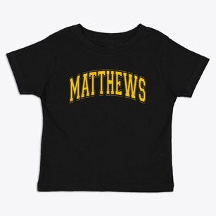 Matthews Elementary School Varsity Arch Toddler T-Shirt