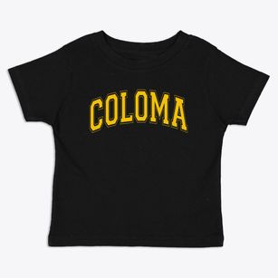 Coloma Junior High School Varsity Arch Toddler T-Shirt