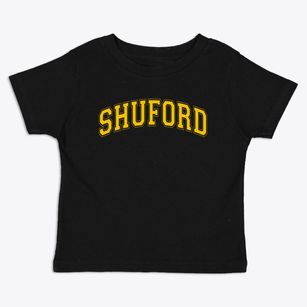 Shuford Elementary School Varsity Arch Toddler T-Shirt
