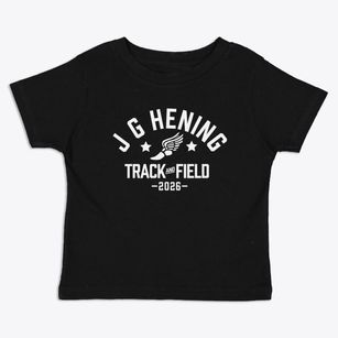 J G Hening Elementary School Track and Field Toddler T-Shirt
