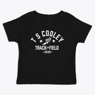 T S Cooley Elementary School Track and Field Toddler T-Shirt