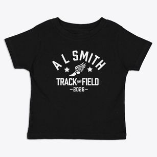 A L Smith Elementary School Track and Field Toddler T-Shirt