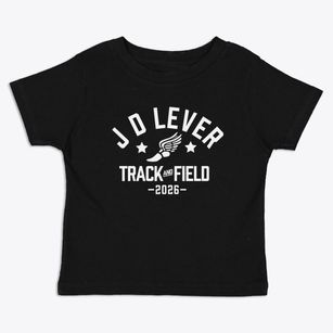 J D Lever Elementary School Track and Field Toddler T-Shirt