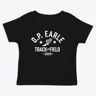 O.p. Earle Elementary Track and Field Toddler T-Shirt