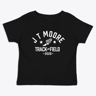 J T Moore Middle School Track and Field Toddler T-Shirt