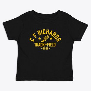 C F Richards Junior Academy Track and Field Toddler T-Shirt