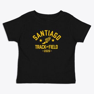 Santiago Charter School Track and Field Toddler T-Shirt