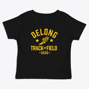 Delong Middle School Track and Field Toddler T-Shirt