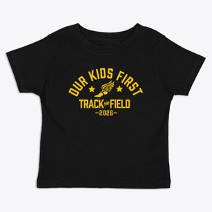 Our Kids First Track and Field Toddler T-Shirt