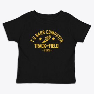 T G Barr Computer Magnet School Track and Field Toddler T-Shirt