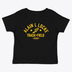 Alain L Locke Elementary School Track and Field Toddler T-Shirt