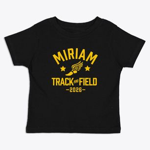 Miriam F Mccarthy Elementary School Track and Field Toddler T-Shirt